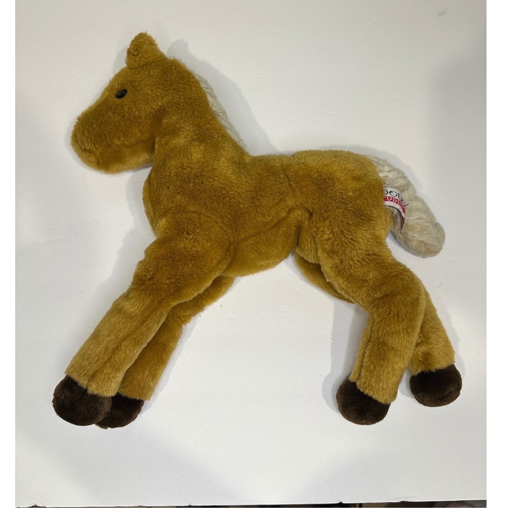 Douglas Cuddle Toys Golden Palomino Horse Plush‎ Stuffed Animal